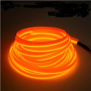Araç İçi Neon Ledi Torpido İp Led 5 Metre TURUNCU