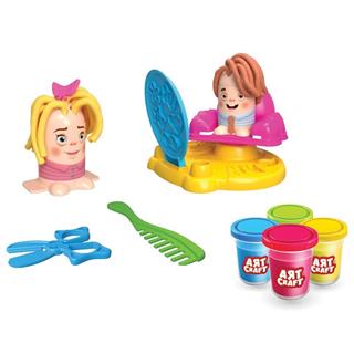 Art Craft Kuaför Çocuk Oyun Hamur Seti