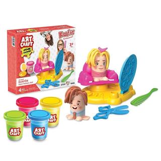Art Craft Kuaför Çocuk Oyun Hamur Seti