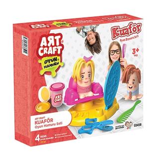 Art Craft Kuaför Çocuk Oyun Hamur Seti