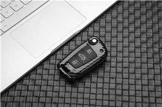 Audi Uyumlu Sustalı Anahtar Karbon Metal Anahtar Kılıfı