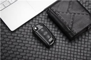 Audi Uyumlu Sustalı Anahtar Karbon Metal Anahtar Kılıfı