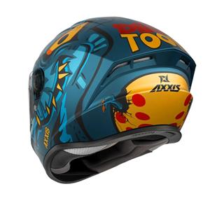 AXXIS DRAKEN S DINOTOON C7 MATTBLUE / L