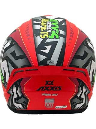 AXXIS DRAKEN S JOLLY C5 MATT RED /L