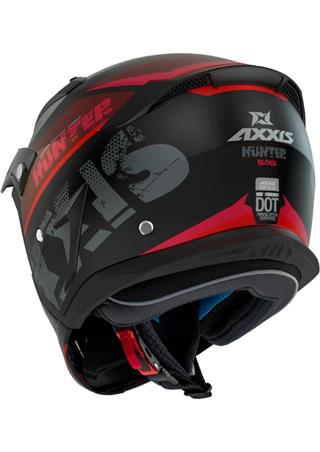 AXXIS HUNTER SV BLOCK B5 MATTFLUOR RED / L