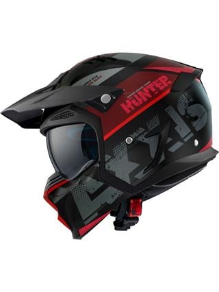 AXXIS HUNTER SV BLOCK B5 MATTFLUOR RED / L