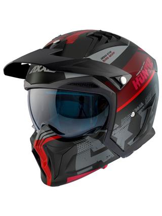 AXXIS HUNTER SV BLOCK B5 MATTFLUOR RED / L