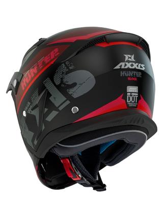 AXXIS HUNTER SV BLOCK B5 MATTFLUOR RED / L