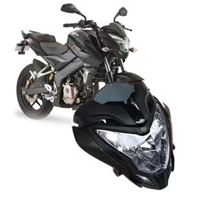 Bajaj Pulsar NS150 NS200 Ön Far Grenajlı Led Ve Siperlik Camlı Tam Uyumlu Premium Kalite
