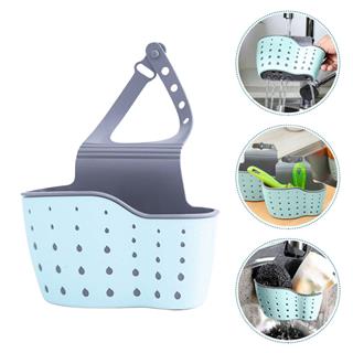 Banyo Ve Mutfak Musluk Askılı Bulaşık Süngeri Ve Sabunluk Süzgeçli Düzenleyici