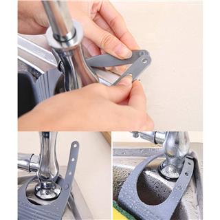 Banyo Ve Mutfak Musluk Askılı Bulaşık Süngeri Ve Sabunluk Süzgeçli Düzenleyici
