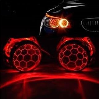 Bi-xenon Angel Far Merceği Seytan Göz KIRMIZI LED UNİVERSAL