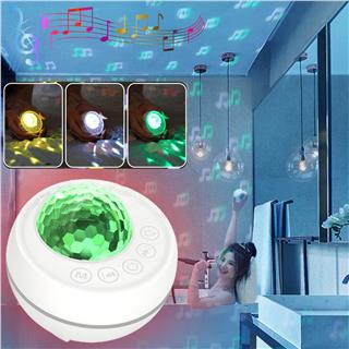 Bluetooth Hoparlör Banyo Duşakabin Havuz Su Geçirmez Islak Ortam Ses Bombası ve Ambiyans Led Işık