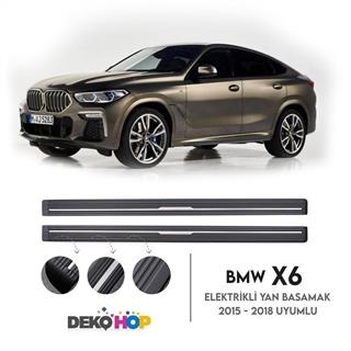 BMW X6 F16 Elektrikli Basamak Seti 2015-2018 Arası Uyumlu