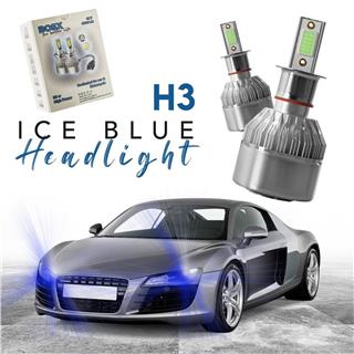 BosX BUZ MAVİ LED Xenon Yeni Teknoloji 4400 Lm Zenon Far Ampulü