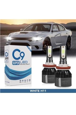 C9 Led Xenon BEYAZ Zenon Far Ampulü H11