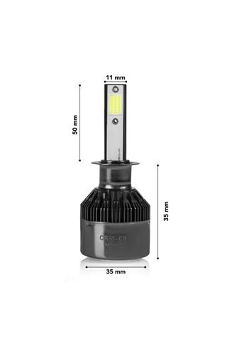 C9 Led Xenon BEYAZ Zenon Far Ampulü H1