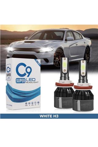C9 Led Xenon BEYAZ Zenon Far Ampulü H3