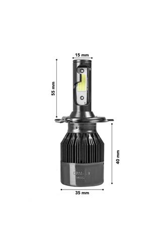C9 Led Xenon BEYAZ Zenon Far Ampulü H4