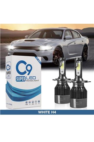 C9 Led Xenon BEYAZ Zenon Far Ampulü H4