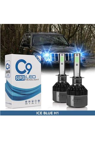 C9 Led Xenon BUZ MAVİ Zenon Far Ampulü H1