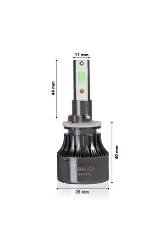 C9 Led Xenon BUZ MAVİ Zenon Far Ampulü H27