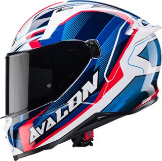 CABERG AVALON X OPTIC MAT GREY-BLU-YEL FLUO / L