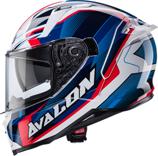 CABERG AVALON X OPTIC MAT GREY-BLU-YEL FLUO / L