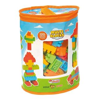 Çocuk Çok Renkli 120 Parça Multi Blok Oyuncak