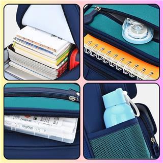 Çocuk İlkokul Sırt Çantası İngiliz Tarz Çok Bölmeli Yeni Nesil Okul Çantası