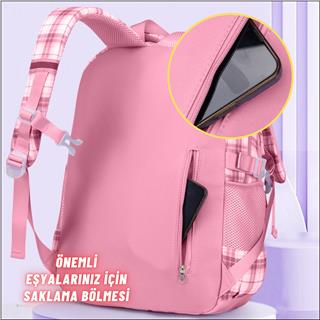 Çocuk Okul Sırt Çantası Ergonomik Özel Tasarım Çok Bölmeli Yeni Nesil Okul Çantası