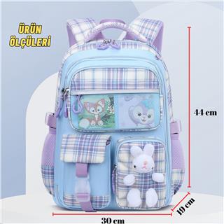 Çocuk Okul Sırt Çantası Ergonomik Özel Tasarım Çok Bölmeli Yeni Nesil Okul Çantası