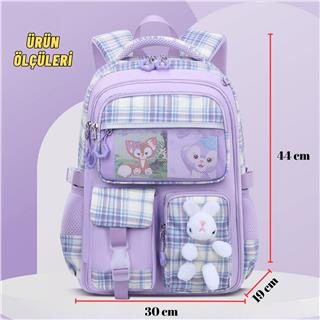 Çocuk Okul Sırt Çantası Ergonomik Özel Tasarım Çok Bölmeli Yeni Nesil Okul Çantası