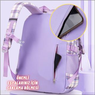 Çocuk Okul Sırt Çantası Ergonomik Özel Tasarım Çok Bölmeli Yeni Nesil Okul Çantası