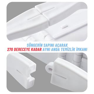 Çok Amaçlı Pratik Katlanır El Süngeri Hızlı Temizlik İçin İdeal