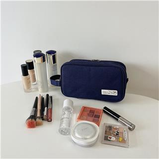 Çok Bölmeli Traş, Makyaj ve Kozmetik Malzemeleri Taşıma ve Saklama Organizer Çantası