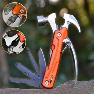 Çok Fonksiyonlu Outdoor Kamp Ekipmanı Çekiç Pense Piknik Ve Doğa Taşınabilir Alet Seti