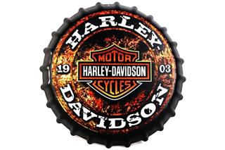 Dekorasyon Duvar Süsü Retro Metal Tabela Harley Davidson