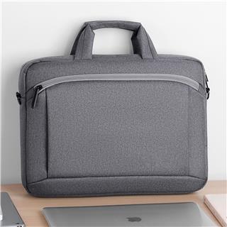 Dizüstü Bilgisayar Laptop Notebook Ve Evrak Taşıma Çantası 15-15,6 inç Uyumlu KOYU GRİ