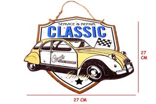 Duvar Dekorasyon Metal TabelaService & Repair Retro Vintage