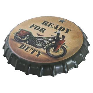 Duvar Dekorasyon Retro Metal Tabela Get For Duty