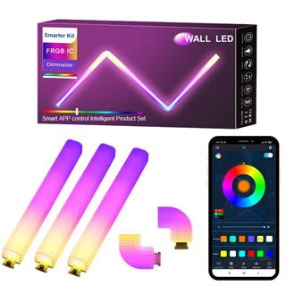 Duvar Led Bar Tv Oyun Gece Ambiyans Bluetooth Bağlantılı Sese Duyarlı RGB Ortam Led Aydınlatma