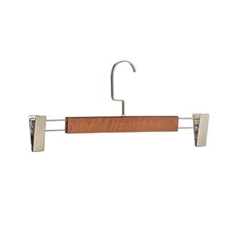 Elbise Pantolon Etek Askısı Ahşap Mandallı Askılık 1. Sınıf Kalite Ahşap Askı AHŞAP CEVİZ RENK 10 AD