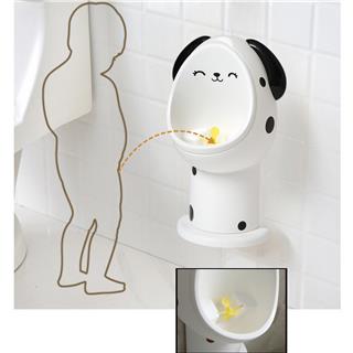 Erkek Çocuk 1-6 Yaş Tuvalet Eğitimi Eğlenceli Duvar Askılı Pisuvar Siyah