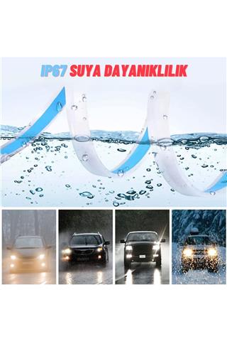 Far İçi ve Far Üstü APP Kontrollü Uyumlu RGB LED Ambiyans Kayar Led Android ve IOS Uyumlu 12-24V