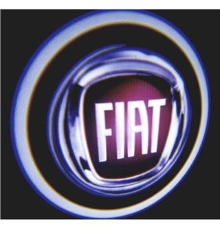 Fiat Pilli Mesafe Sensörlü Kapı Altı Logo Yapıştırmalı