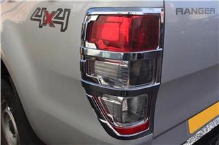 Ford Ranger Arka Stop Krom Çerçeve (T7) 2015 Sonrası Uyumlu