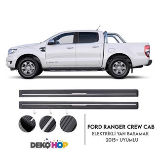 Ford Ranger Elektrikli Yan Basamak Seti 2015 Sonrası Uyumlu