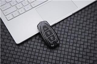 Ford Uyumlu Smart Anahtar Karbon Metal Anahtar Kılıfı