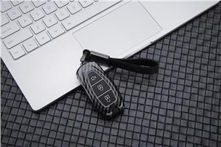 Ford Uyumlu Smart Anahtar Karbon Metal Anahtar Kılıfı